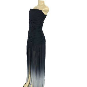 BCBG MaxAzria Silk Ombré Gown